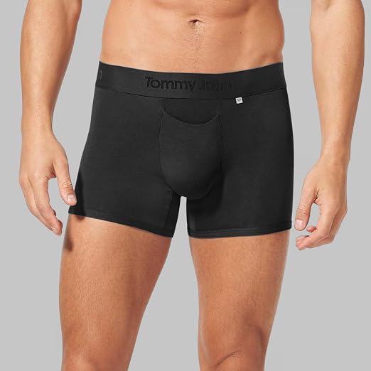 Tommy John Men’s Trunk 4” Underwear - Hammock Pouch for Enhanced Support - Second Skin Fabric for Barely-there Comfort