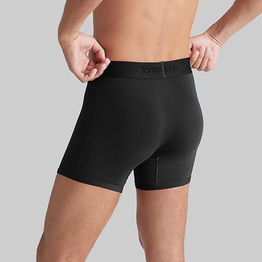 Tommy John Men’s Trunk 4” Underwear - Hammock Pouch for Enhanced Support - Second Skin Fabric for Barely-there Comfort