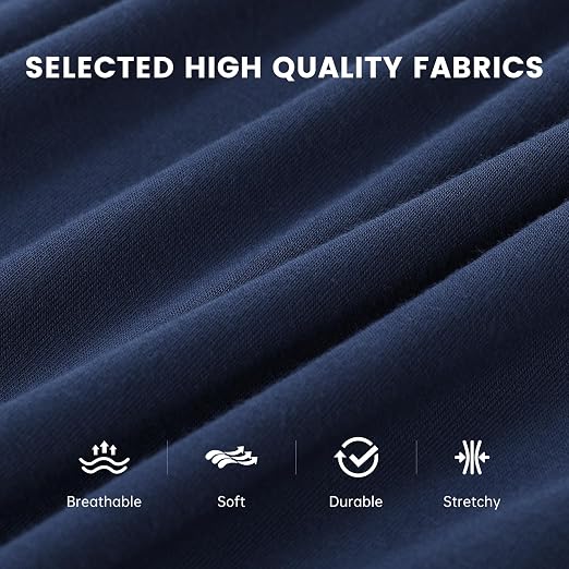 BAMBOO COOL Mens Boxer Shorts Underwear Soft Comfortable Breathable Knit Boxers Short for Men (3 or 5 Pack)
